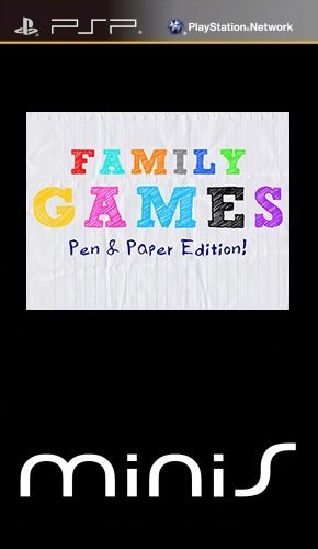 Family Games: Pen & Paper Edition (PSP-Minis)