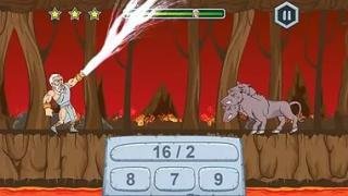 Зевс против Монстров-развивающая математическая игра для детей